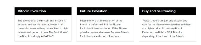 Bitcoin Evolution mogelijkheden
