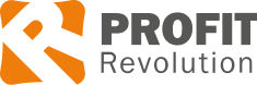 Profit Revolution logo kleur bitcoin