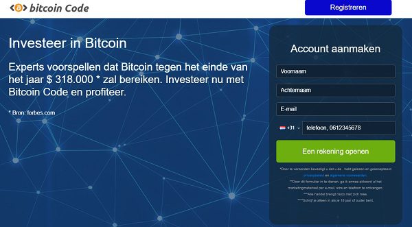 Bitcoin Code website